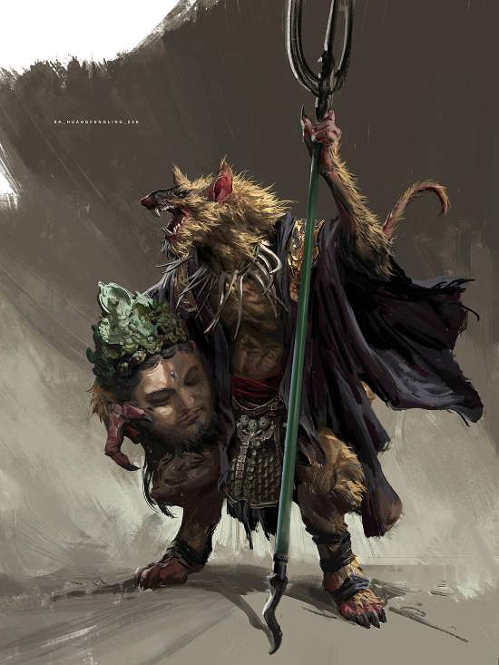 《黑神話》最新角色概念圖來啦!四妹原畫差距略大! 《黑神話》最新角色概念圖來啦!四妹原畫差距略大!