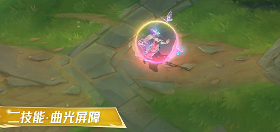 英雄聯盟手遊拉克絲桃映暖春灼灼芳菲皮膚特效展示