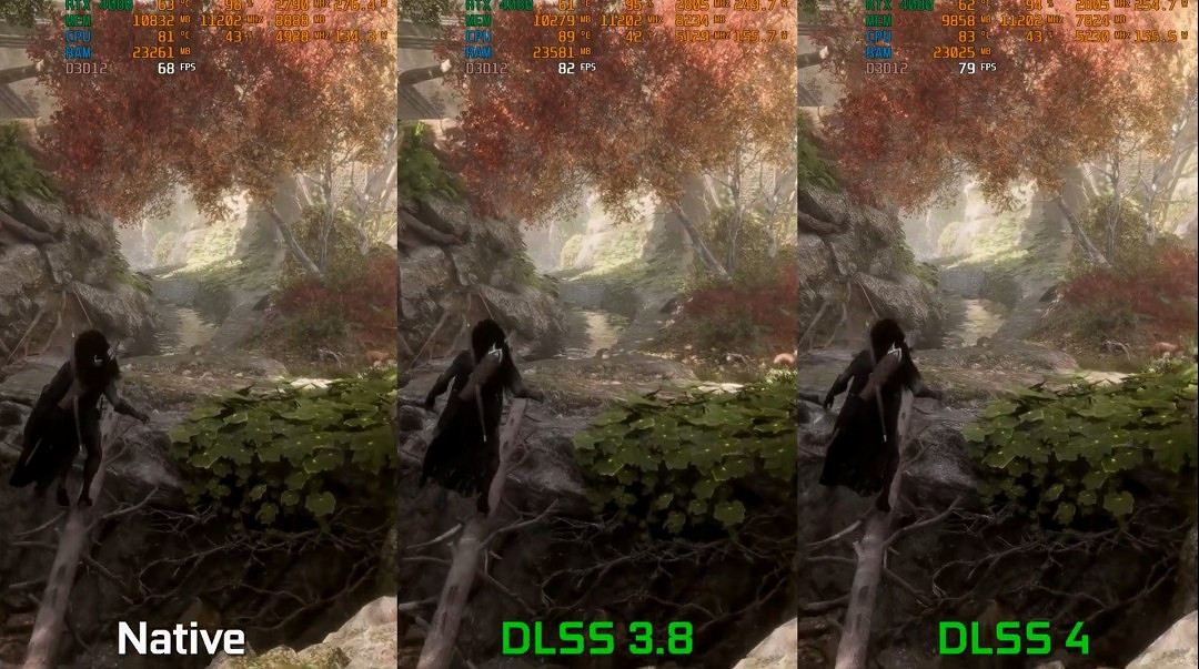DLSS 3.8 vs DLSS 4:《碧血狂殺2》等5款遊戲實測 DLSS 3.8 vs DLSS 4:《碧血狂殺2》等5款遊戲實測