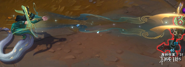 英雄聯盟手遊卡西奧佩婭剪紙仙靈皮膚特效展示