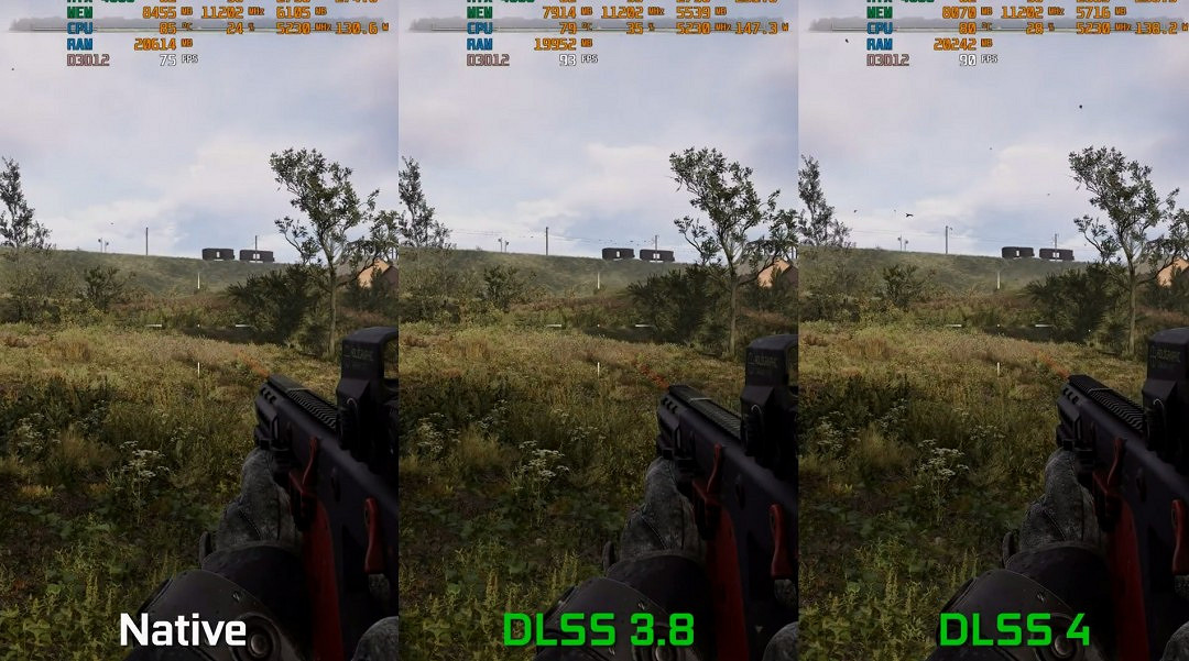 DLSS 3.8 vs DLSS 4:《碧血狂殺2》等5款遊戲實測 DLSS 3.8 vs DLSS 4:《碧血狂殺2》等5款遊戲實測