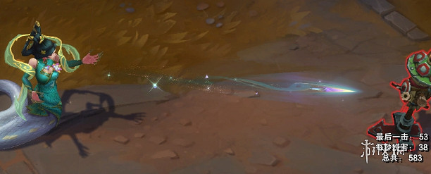 英雄聯盟手遊卡西奧佩婭剪紙仙靈皮膚特效展示