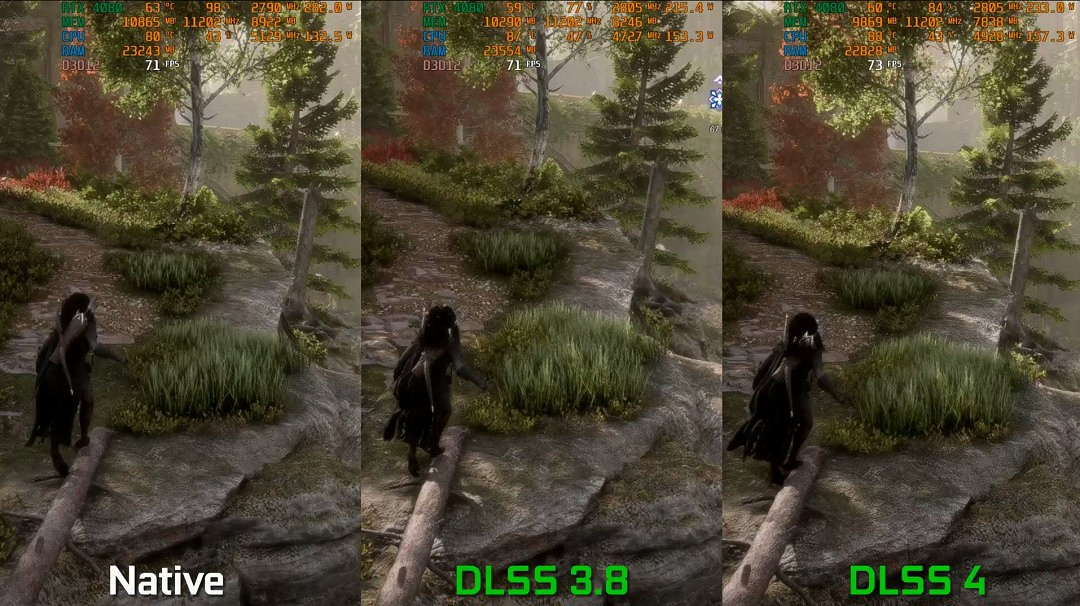 DLSS 3.8 vs DLSS 4:《碧血狂殺2》等5款遊戲實測 DLSS 3.8 vs DLSS 4:《碧血狂殺2》等5款遊戲實測
