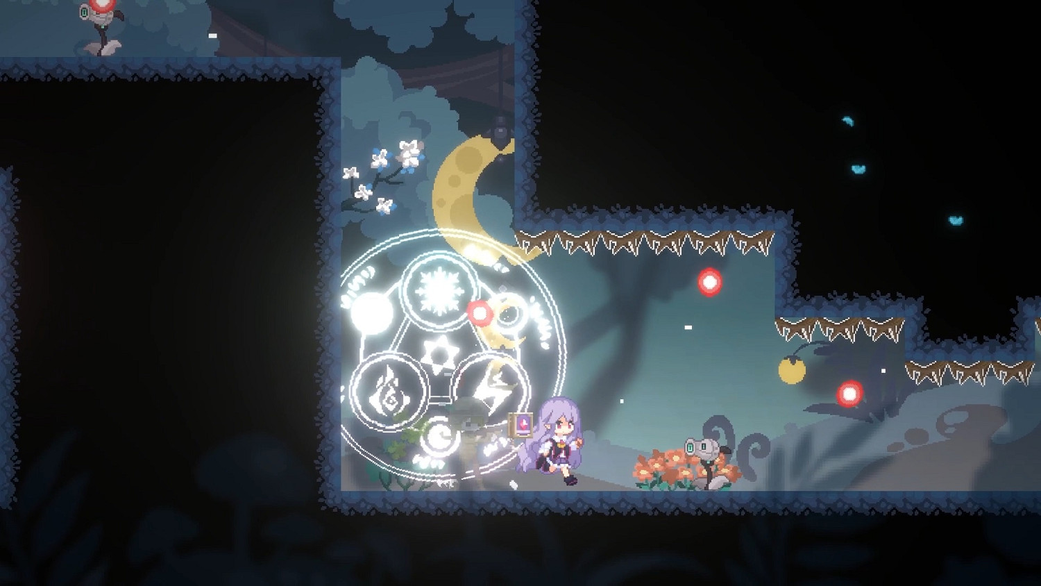 美少女在月球戰鬥！像素橫板Roguelike 遊戲《新月紀元》現已發售