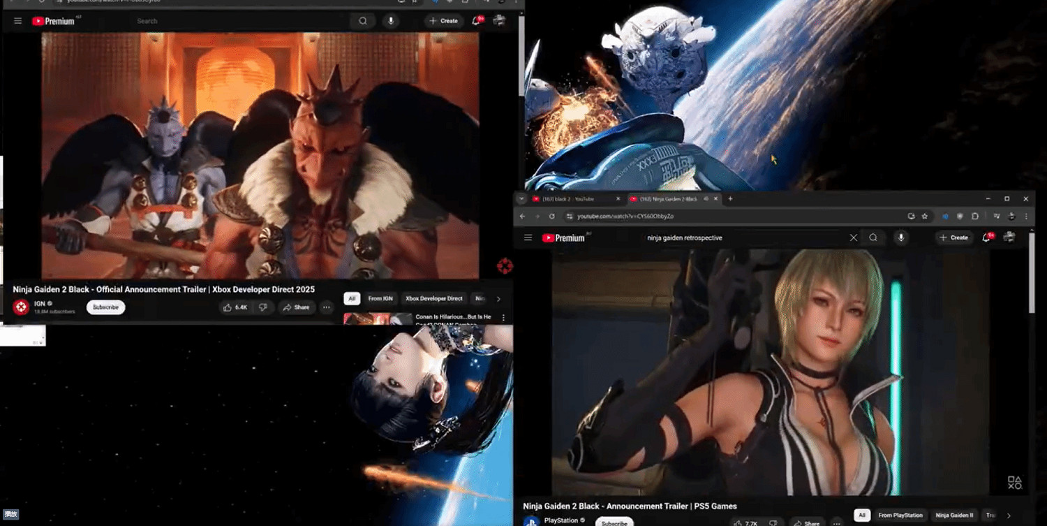 《忍者外傳2RE》PS5宣傳片全是大胸美女!Xbox卻是怪物 《忍者外傳2RE》PS5宣傳片全是大胸美女!Xbox卻是怪物