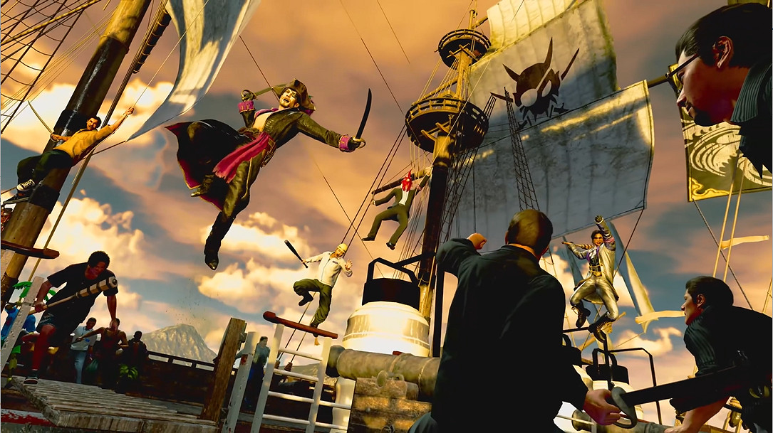 《人中之龍8外傳：夏威夷海盜》海戰玩法展示公開！