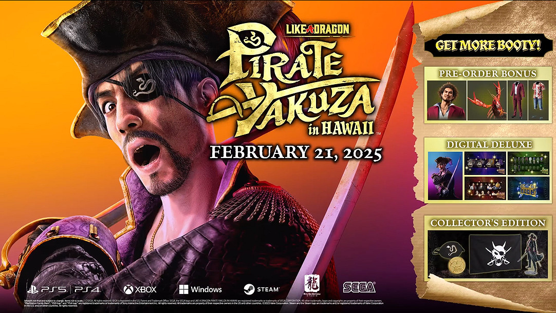 《人中之龍8外傳：夏威夷海盜》海戰玩法展示公開！