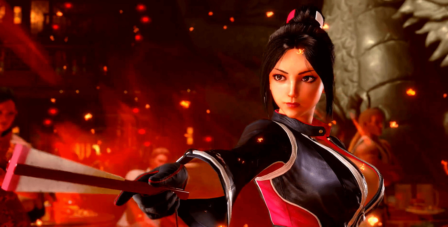 《快打旋風6》“不知火舞”待機動畫曝光 日本第一女忍者 《快打旋風6》“不知火舞”待機動畫曝光 日本第一女忍者