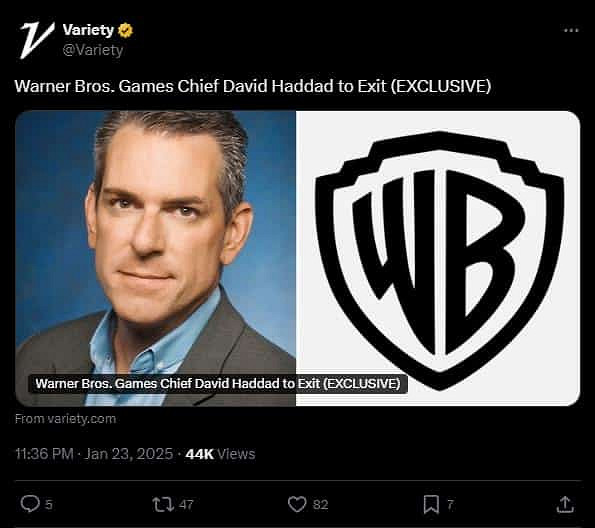 華納兄弟總裁辭職或是因為 《自殺突擊隊》虧損2億美元 華納兄弟總裁辭職或是因為 《自殺突擊隊》虧損2億美元