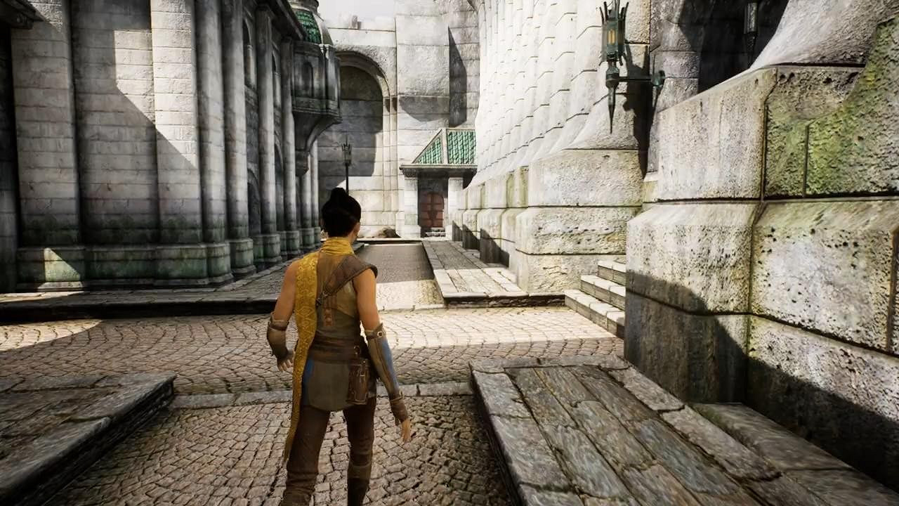 粉絲用虛幻5引擎重製《上古卷軸4》王城 效果驚人 粉絲用虛幻5引擎重製《上古卷軸4》王城 效果驚人