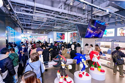 世嘉SEGA中國首家快閃店登陸上海百聯ZX 經典遊戲IP眾神集結燃爆現場 世嘉SEGA中國首家快閃店登陸上海百聯ZX 經典遊戲IP眾神集結燃爆現場