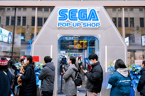 世嘉SEGA中國首家快閃店登陸上海百聯ZX 經典遊戲IP眾神集結燃爆現場 世嘉SEGA中國首家快閃店登陸上海百聯ZX 經典遊戲IP眾神集結燃爆現場