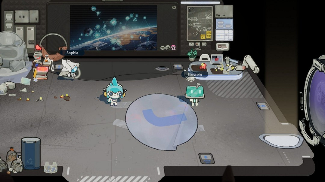 AI驅動的太空RPG《遙遠行星建造師》Steam頁面 支援簡繁體中文