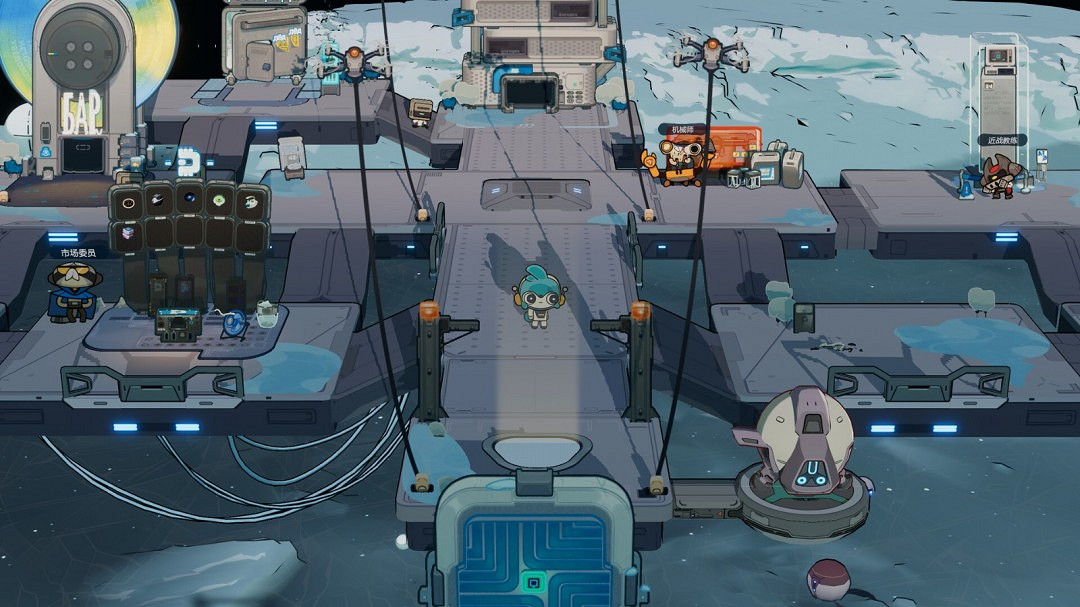 AI驅動的太空RPG《遙遠行星建造師》Steam頁面 支援簡繁體中文