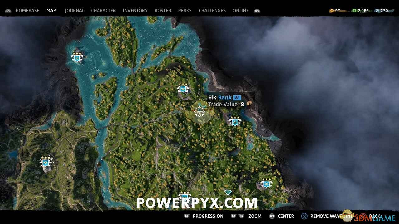 《極地戰嚎:新曙光》駝鹿狩獵位置指南 《極地戰嚎:新曙光》駝鹿狩獵位置指南