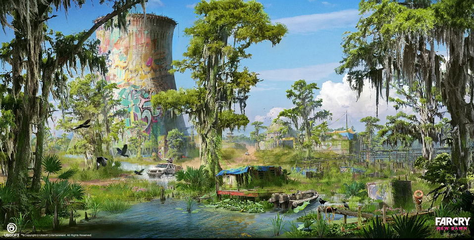 《極地戰嚎:新曙光》遊戲原畫 充滿藝術的荒野遊俠世界 《極地戰嚎:新曙光》遊戲原畫 充滿藝術的荒野遊俠世界