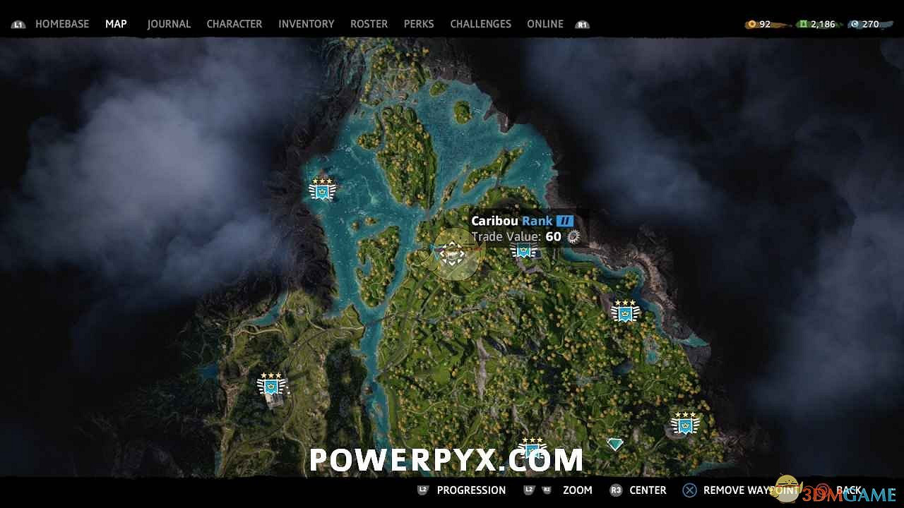 《極地戰嚎:新曙光》馴鹿狩獵位置指南 《極地戰嚎:新曙光》馴鹿狩獵位置指南