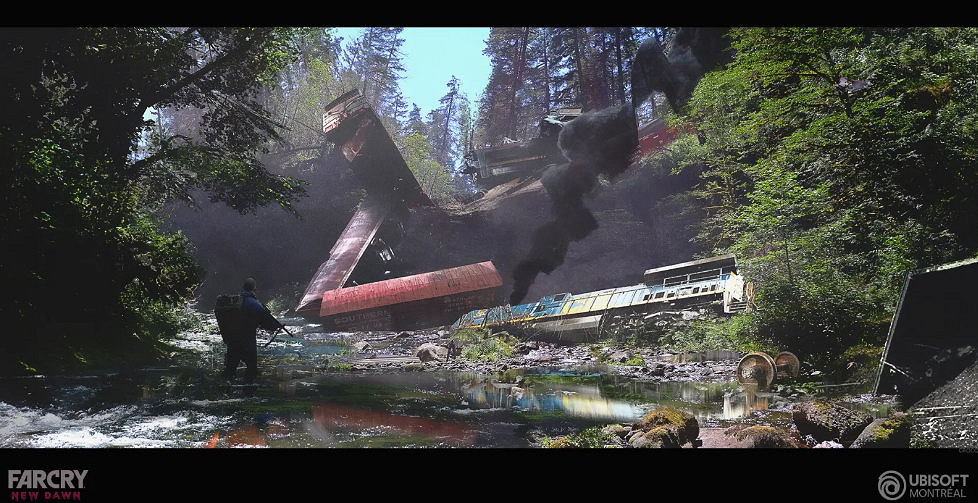 《極地戰嚎:新曙光》遊戲原畫 充滿藝術的荒野遊俠世界 《極地戰嚎:新曙光》遊戲原畫 充滿藝術的荒野遊俠世界