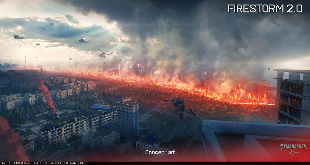 伊拉克畫師分享《戰地風雲6》概念圖 逼近官方水準 伊拉克畫師分享《戰地風雲6》概念圖 逼近官方水準