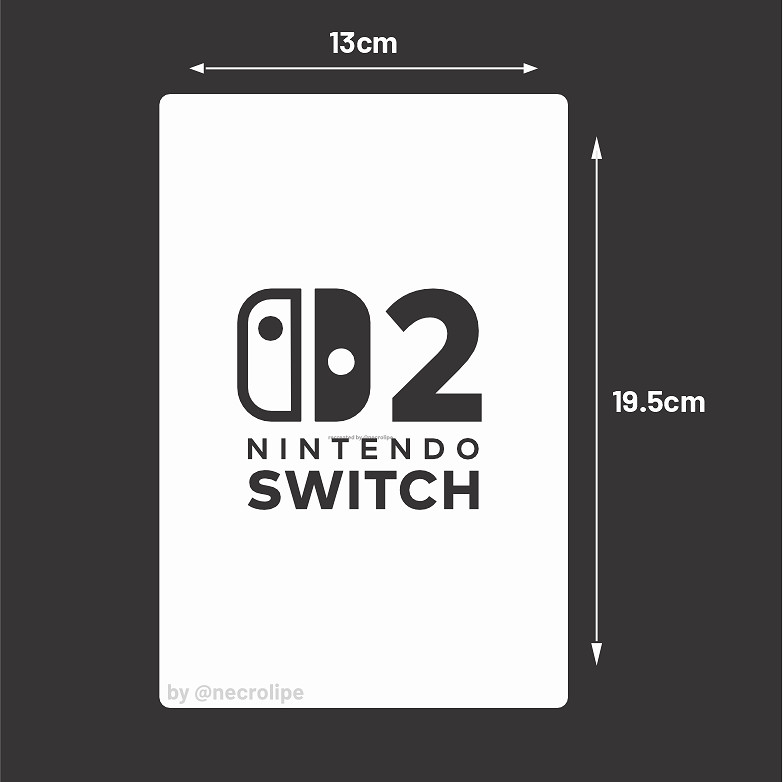 任天堂Switch2實體遊戲盒尺寸曝光:體積變大40% 任天堂Switch2實體遊戲盒尺寸曝光:體積變大40%