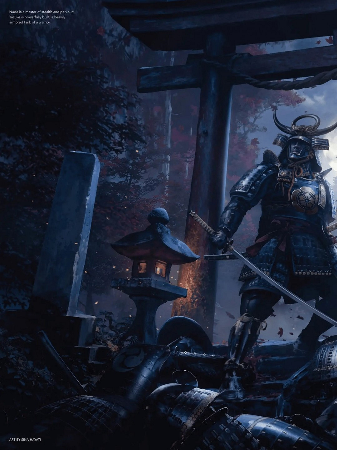 《刺客教條：影》藝術設定圖曝光 奈緒江身形矯捷！