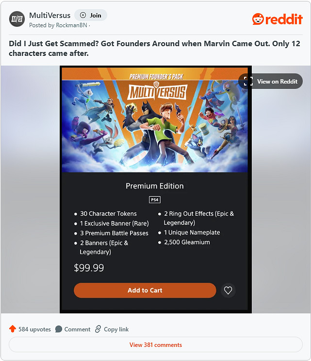 華納也要艱難的決定了嗎!《華納多重宇宙大亂鬥》下架 華納也要艱難的決定了嗎!《華納多重宇宙大亂鬥》下架