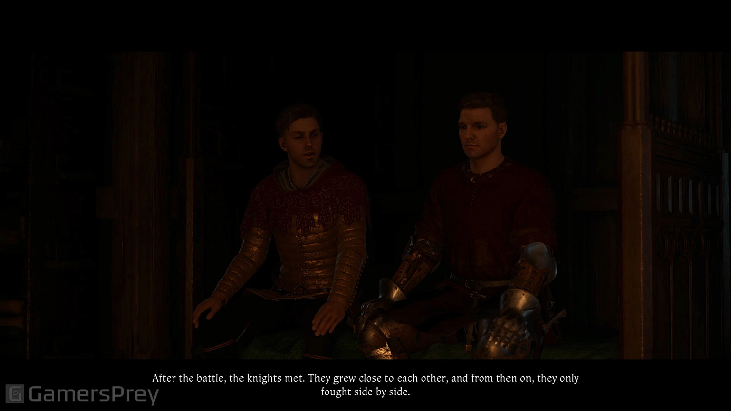 《天國拯救2》亨利與漢斯親熱片段:兩男人的&quot;幹柴烈火&quot;