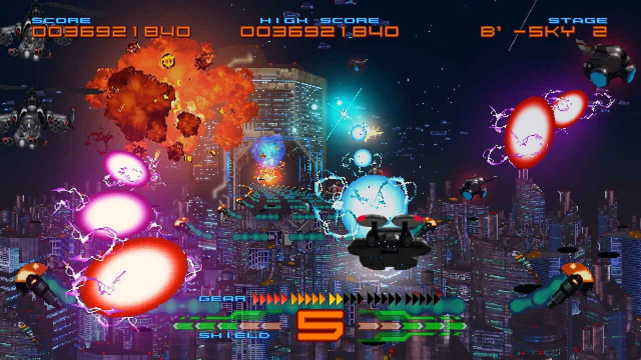 3D射擊街機遊戲《Night Striker Gear》上架Steam！