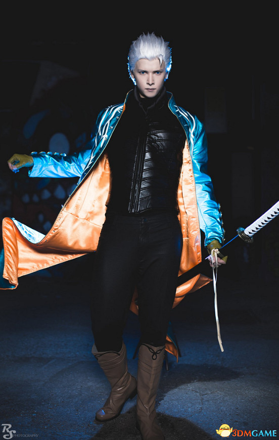 《惡魔獵人3》但丁大哥維吉爾精美Cos EZ亂入怪怪的