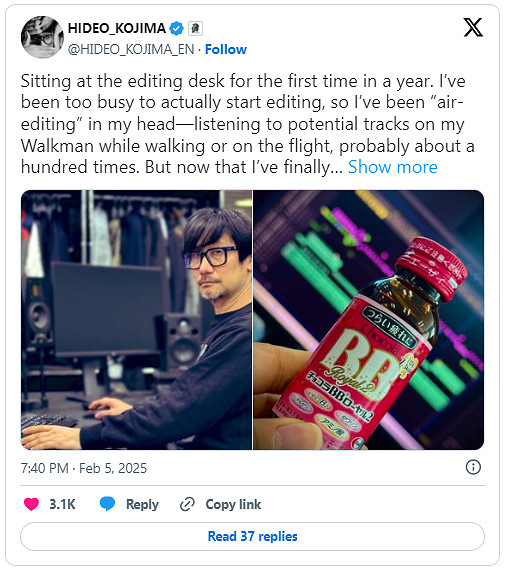 小島秀夫開始剪輯影片:《死亡擱淺2》新預告要來了? 小島秀夫開始剪輯影片:《死亡擱淺2》新預告要來了?