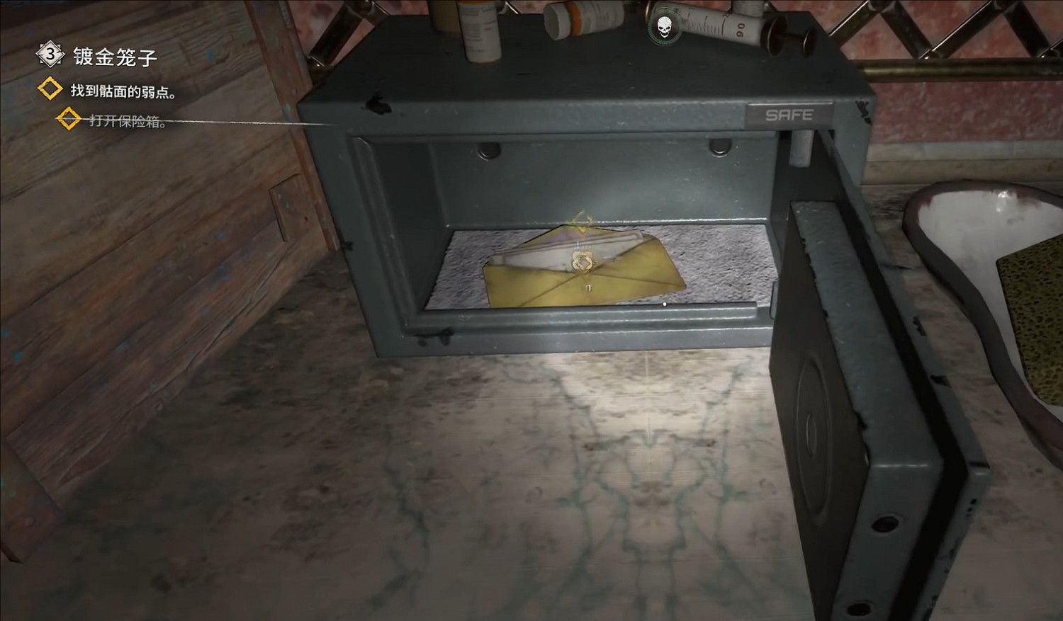 《垂死之光2》骷面保險箱密碼介紹