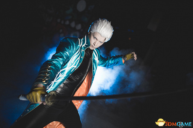 《惡魔獵人3》但丁大哥維吉爾精美Cos EZ亂入怪怪的