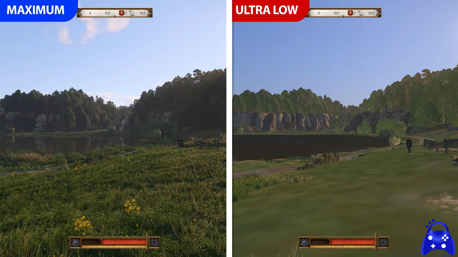 《天國降臨: 救贖2》Mod極低畫質解析度僅720!雖糊但流暢 《天國降臨: 救贖2》Mod極低畫質解析度僅720!雖糊但流暢