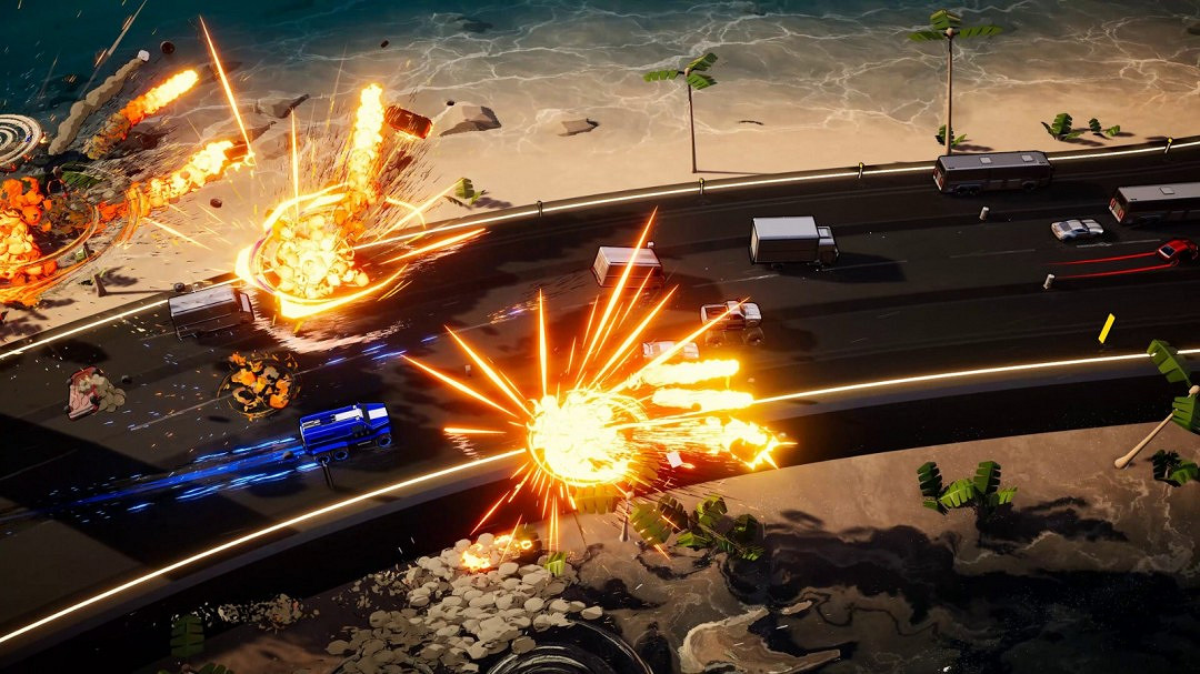 街機高速公路賽車遊戲《Speed Demons 2》Steam頁面 明年發售