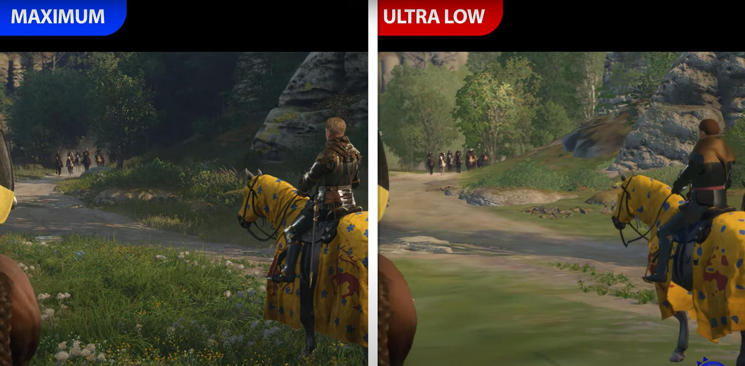 《天國降臨: 救贖2》Mod極低畫質解析度僅720!雖糊但流暢 《天國降臨: 救贖2》Mod極低畫質解析度僅720!雖糊但流暢