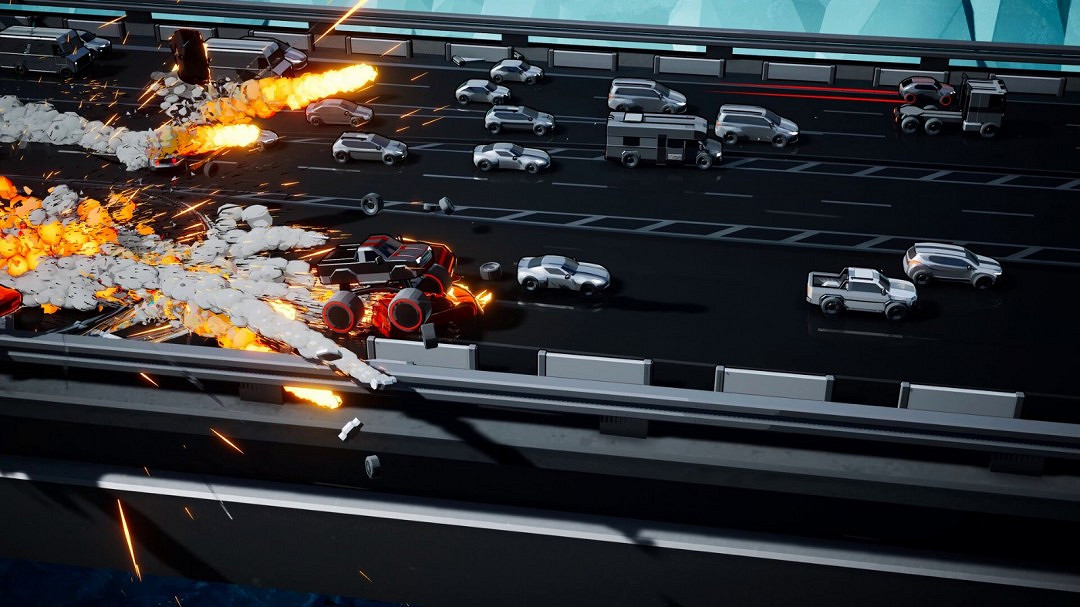 街機高速公路賽車遊戲《Speed Demons 2》Steam頁面 明年發售