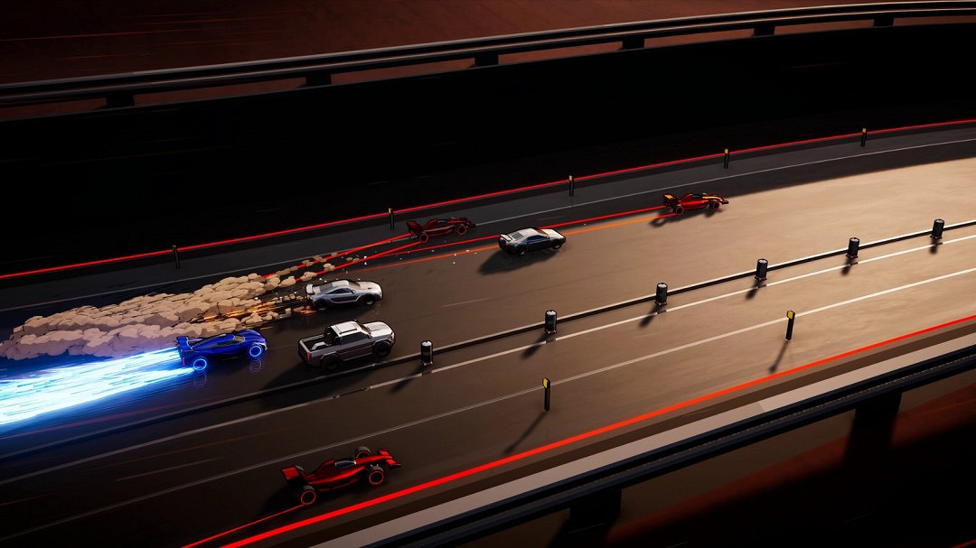 街機高速公路賽車遊戲《Speed Demons 2》Steam頁面 明年發售