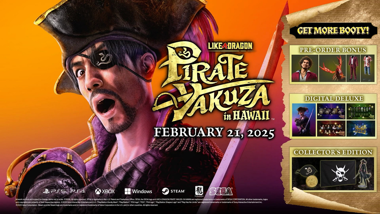 《人中之龍8外傳》劇情預告片公布:「海盜王」霸氣亮相 《人中之龍8外傳》劇情預告片公布:「海盜王」霸氣亮相