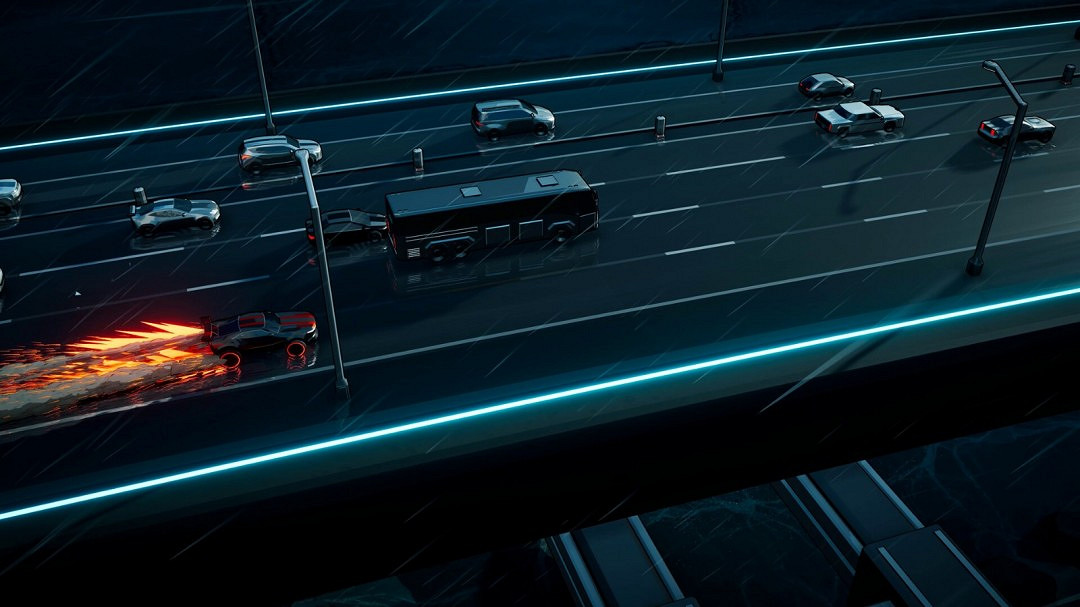 街機高速公路賽車遊戲《Speed Demons 2》Steam頁面 明年發售