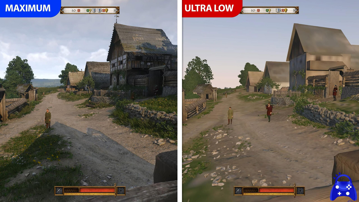 《天國降臨: 救贖2》Mod極低畫質解析度僅720!雖糊但流暢 《天國降臨: 救贖2》Mod極低畫質解析度僅720!雖糊但流暢