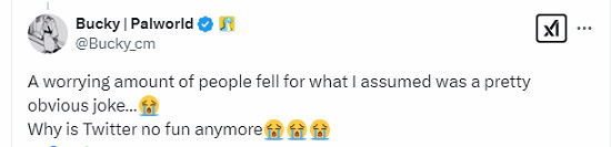 《帕魯》有成人內容?官方玩梗:玩家無法再與帕魯澀澀! 《帕魯》有成人內容?官方玩梗:玩家無法再與帕魯澀澀!