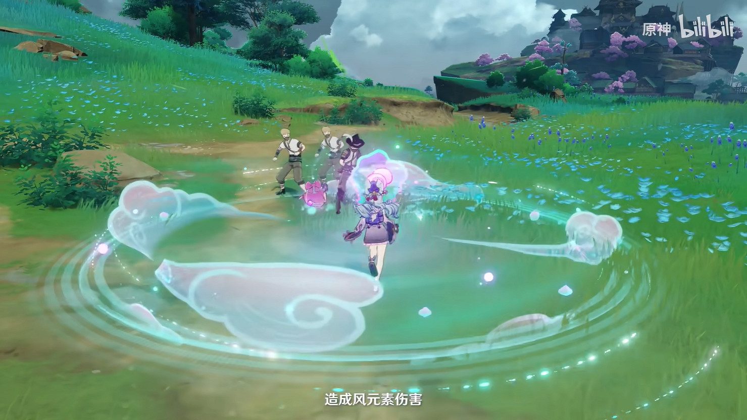 《原神》5.4版本新角色“夢見月瑞希”技能展示