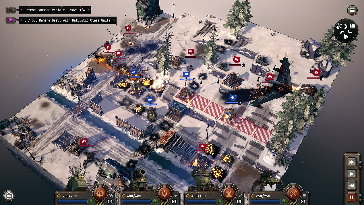 二戰柴油朋克即時戰略肉鴿遊戲《鐵鏽風雲》將於3.27發售，免費試玩版現已推出