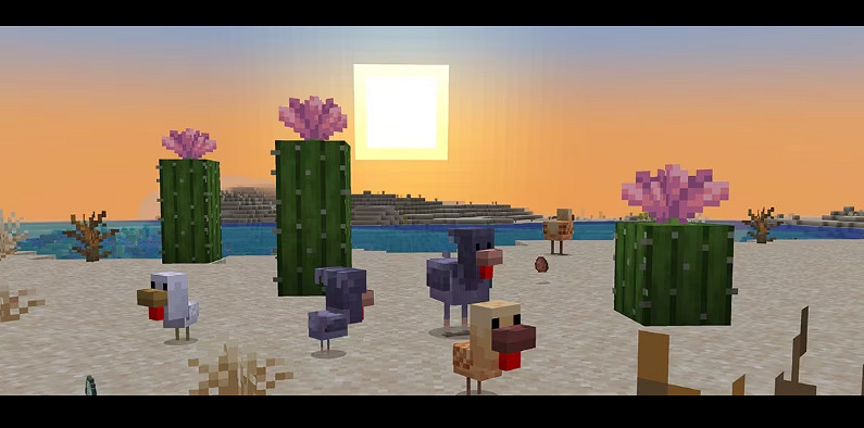 火雞不是燒雞！《當個創世神麥塊》更新變種雞生異色蛋