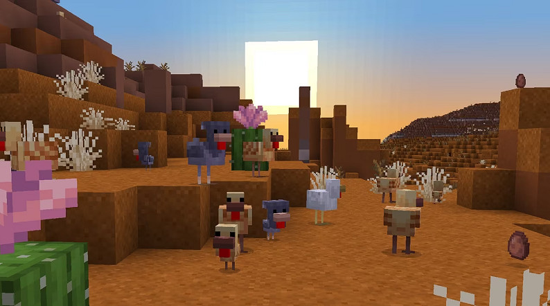 火雞不是燒雞！《當個創世神麥塊》更新變種雞生異色蛋