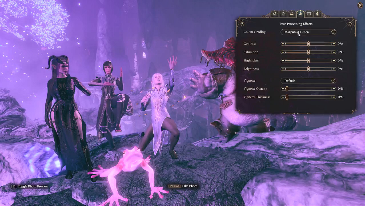 《柏德之門3》官方分享“拍照模式”展示影片！