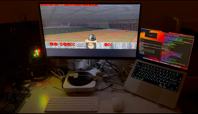 轉接頭也能跑毀滅戰士？玩家成功解鎖AV轉接器新玩法