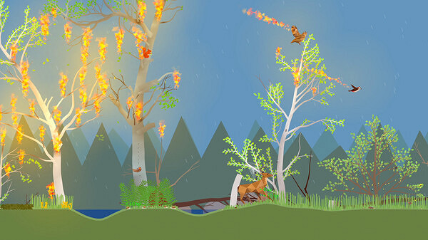 模擬遊戲《小鬆林》將於4月1日發售！打造自然生態圈