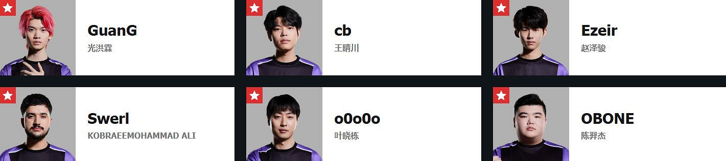 《特戰英豪》進化者杯比賽隊伍介紹 《特戰英豪》進化者杯比賽隊伍介紹