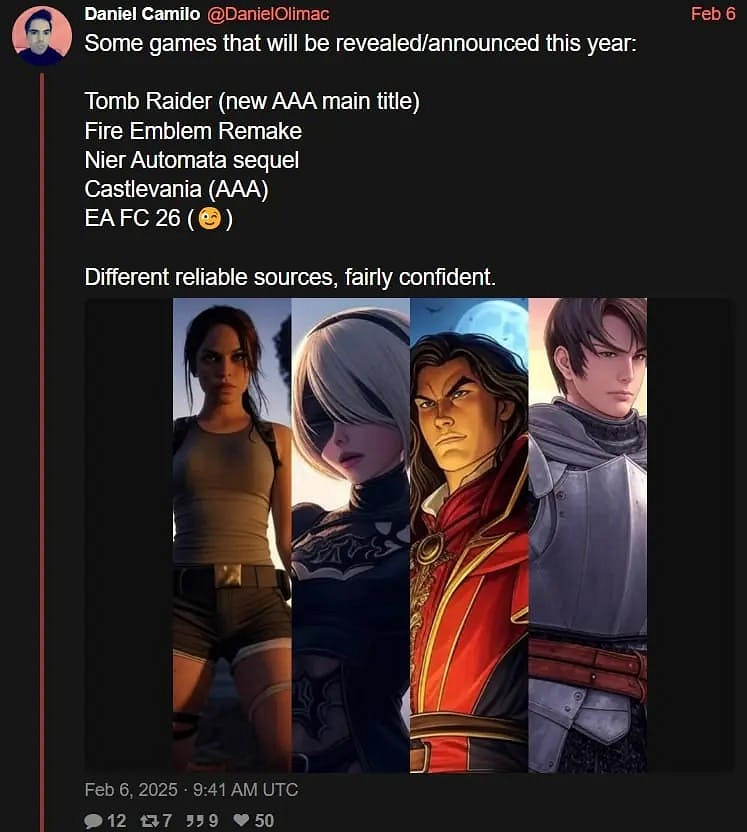 知名爆料者透露《尼爾:機械紀元》開發中 今年公開 知名爆料者透露《尼爾:機械紀元》開發中 今年公開